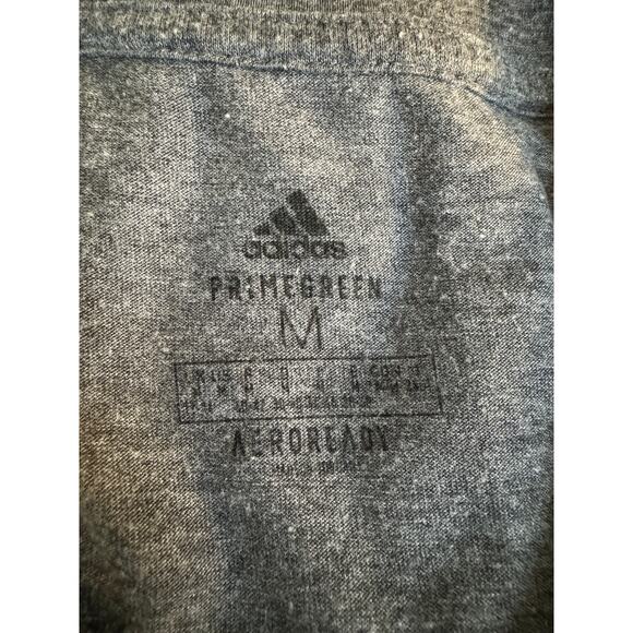 Adidas Women's Medium Tank Top Sleeveless Gray Active Tops Round Neck - Picture 3 of 6